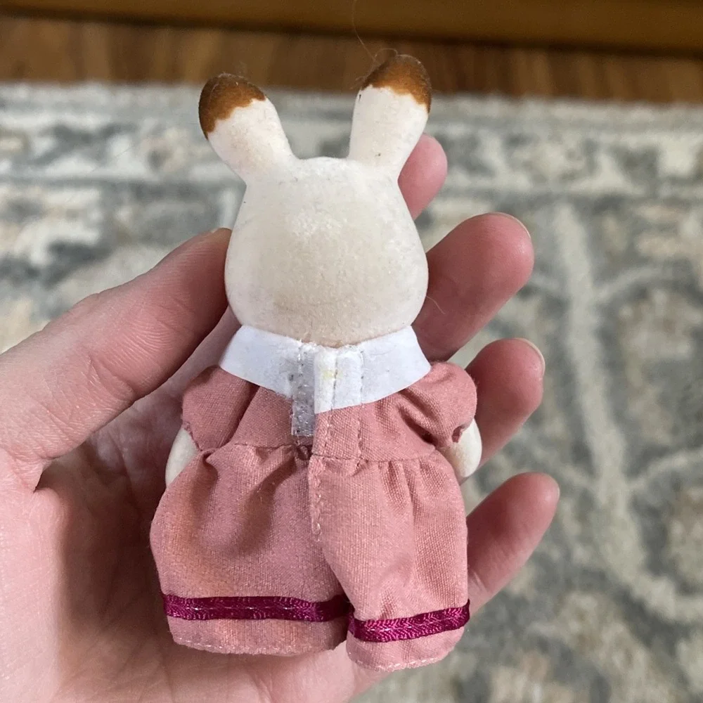Japan‎ Sylvanian Families MOTHER CHOCOLATE RABBIT Dollhouse Miniature Toy Doll